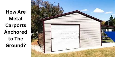 how to remove fabricated metal carport from house|how to remove carport anchors.